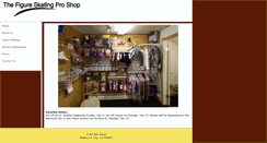 Desktop Screenshot of figureskatingproshop.com